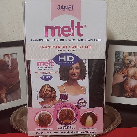 Janet Collection: Melt Edition HD Lace Wig: Teya (Color Available: 1) - Picture 12 of 14